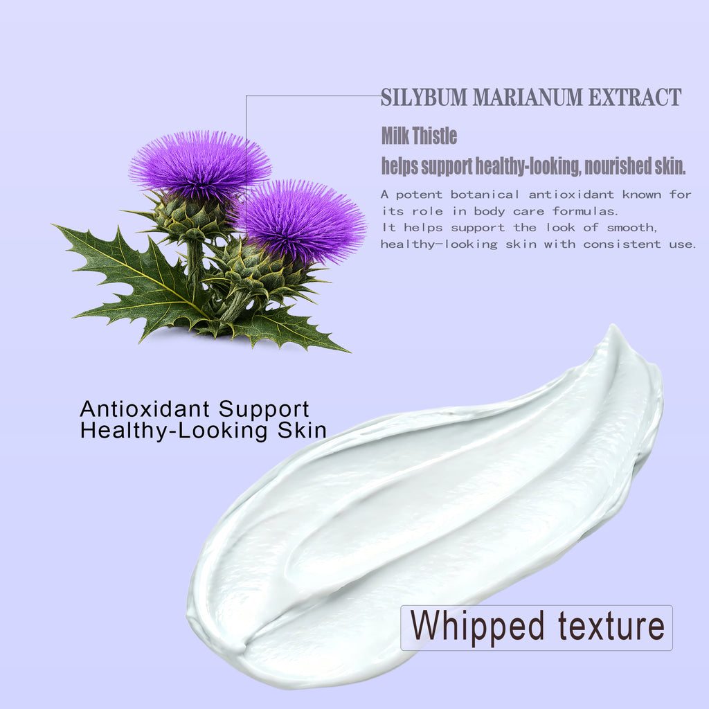 Overnight Firming Body Cream for Women with Caffeine & Silybum Marianum Extract – Whipped Texture for Smooth, Hydrated Skin by Morning – 100ml/3.38Fl Oz （2 PACK）
