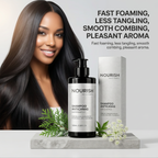 NOURISH Anti-Grey Hair Shampoo – 100ml (3.38 fl.oz) Gentle Formula for Gradual Grey Coverage, Ammonia & Paraben Free – Nourishes Scalp, Cleanses Grease, Improves Dry Frizzy Hair for a Glossy, Smooth Finish (130g)