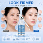 Instant Face Lift Serum,Skin Tightening Serum with Hyaluronic Acid Visibly Lift & Firm Sagging Skin for Face & Neck,Improving Skin Elasticity,Deeply Hydrates （2 PACK）