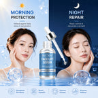 Instant Face Lift Serum,Skin Tightening Serum with Hyaluronic Acid Visibly Lift & Firm Sagging Skin for Face & Neck,Improving Skin Elasticity,Deeply Hydrates （2 PACK）