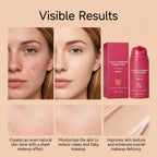 Color Changing Foundation with SPF 15 – Skin-Adapting Liquid Makeup for Customized Natural Finish, Lightweight & Breathable, Moisturizing & Long-Lasting, Prevents Cakey Makeup, 30ml / 1 fl.oz （2 PACK）