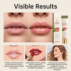 5D Lip Repair & Plumping Serum – Lightweight, Non-Sticky, Portable Lip Care Essence for Touch-Ups – Continuous Hydration Without Affecting Lipstick or Makeup – 14G/0.49OZ （2 PACK）